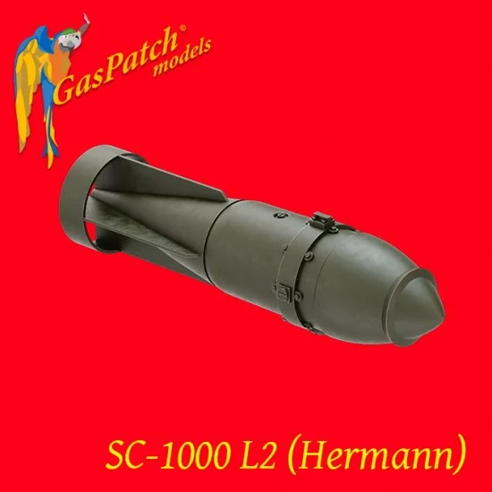 GasPatch 25-32394 1/32 WWII German Bombs - SC 1000 L2 Hermann