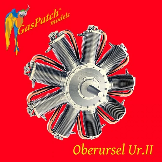 GasPatch 25-48344 1/48 Oberursel UR.II Rotary Engine