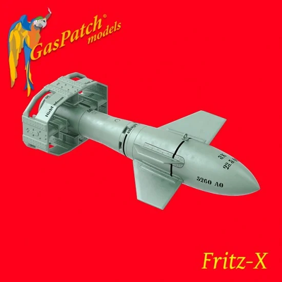 GasPatch 26-32401 1/32 German Guided Bomb Fritz X (1pc)