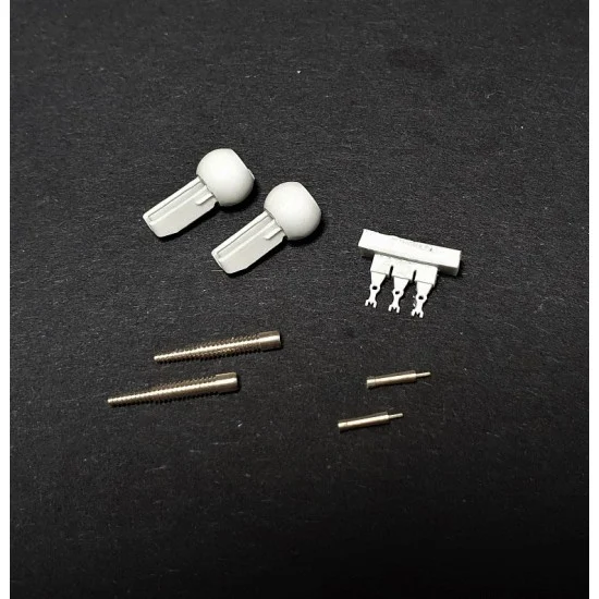 Panzer Art GB35-045 1/35 PzKpfw 35 & 38(t) Mantlet with ZB37 Machine Guns (2pcs)