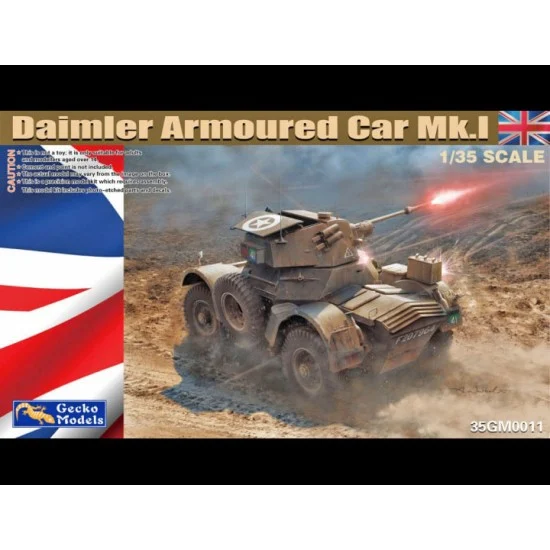 Gecko 35GM0011 1/35 Daimler Armoured Car Mk.I - Military Vehicles & Tanks