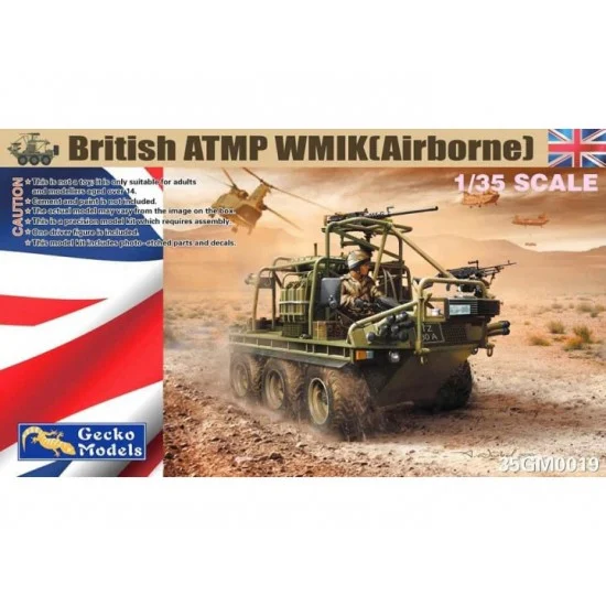 Gecko 35GM0019 1/35 British ATMP WMIK(Airborne) - Military Vehicles & Tanks