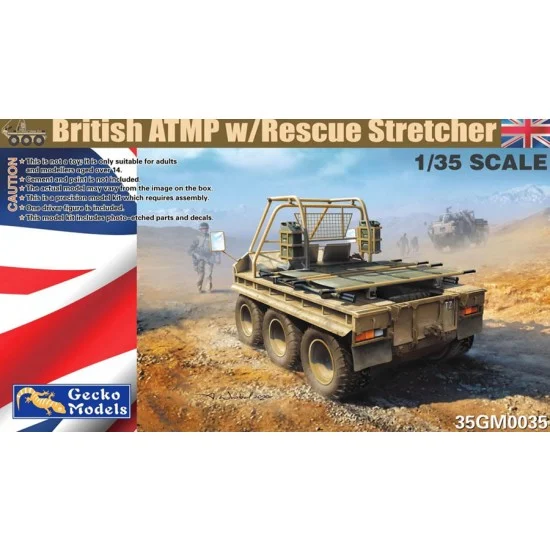 Gecko 35GM0035 1/35 British ATMP w/Rescue Stretcher - Military Vehicles & Tanks