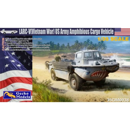 Gecko 35GM0038 1/35 LARC-V(Vietnam War)US Army Amphibious Cargo Vehicle