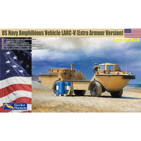 Gecko 35GM0039 1/35 Modern USN LARC-V (Extra Armoured Version)