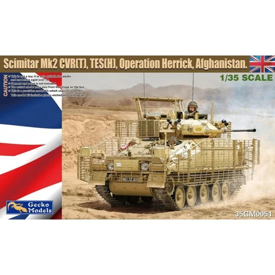 Gecko 35GM0051 1/35 CVR(T) Scimitar Mk2, TES(H), Operation Herrick, Afghanistan - Military Vehicles & Tanks