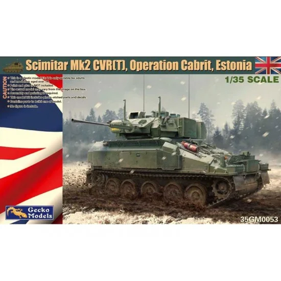Gecko 35GM0053 1/35 Scimitar Mk2 CVR(T),Operation Cabrit, Estonia - Military Vehicles & Tanks