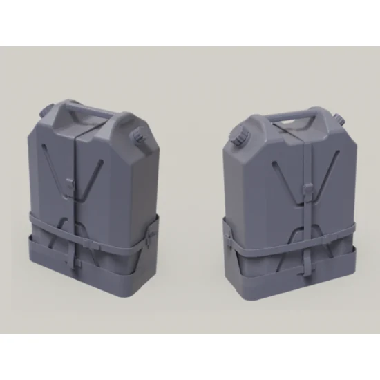 Grey Fox Concepts 160021 1/16 Australian Armoured Vehicles Jerry Can Holder with 20L Water Jerry - Military Vehicles & Tanks