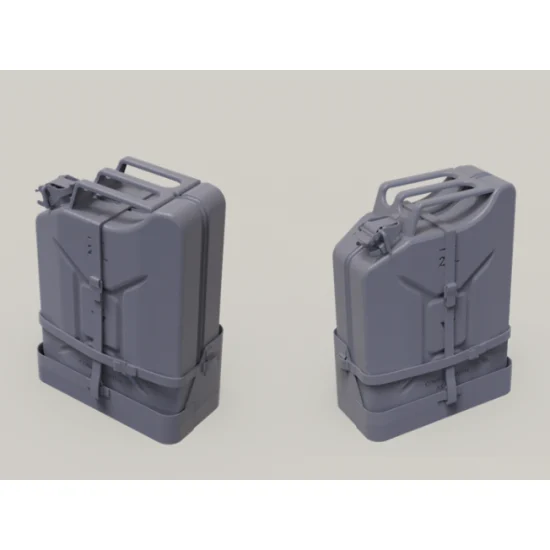 Grey Fox Concepts 160022 1/16 Australian Armoured Vehicles Jerry Can Holder with 20L Fuel Jerry - Military Vehicles & Tanks
