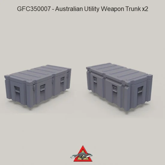 Grey Fox Concepts 350007 1/35 Modern Australian Utility Weapon Trunk (2pcs) - Scenics & Diorama