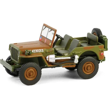 1942 Willys MB - 1st Canadian Tank Brigade, Three Rivers Reg 61050-a