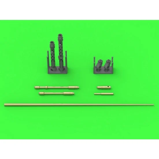 Master Models GM-16-009 1/16 PzKpfw I MG-13K Gun Barrels and Antenna for Takom kit