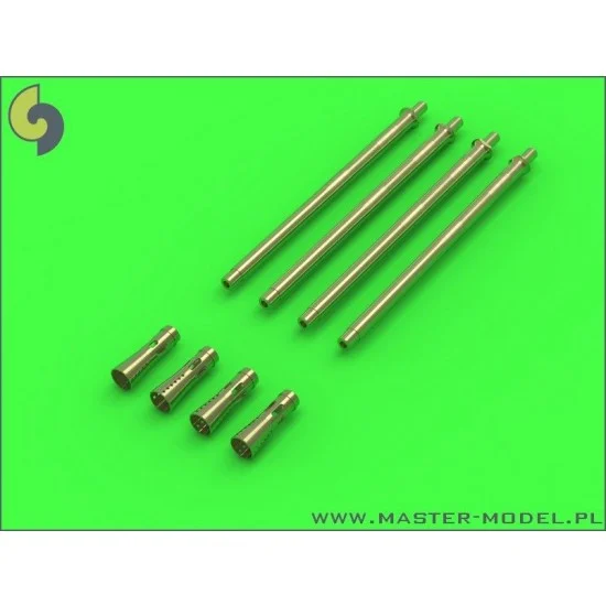 Master Models GM-35-006 1/35 German 2cm L/65 Flak 38 and Flakvierling 38 Gun Barrels (4pcs)