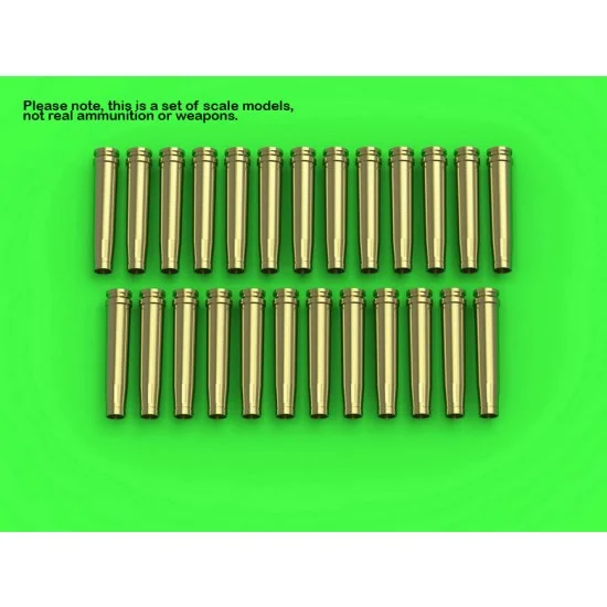 Master Models GM-35-018 1/35 German 2cm Ammunition for Flak 30/38, KwK 30/38 Empty Shells (25pcs)