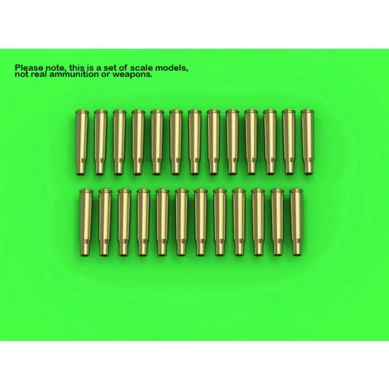 Master Models GM-35-020 1/35 Browning .50 Caliber (12.7mm) Empty Shells (25pcs)
