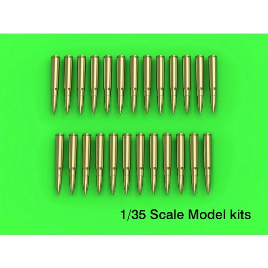 Master Models GM-35-026 1/35 7.92mm MG-34/MG-42 Cartridges (25pcs)