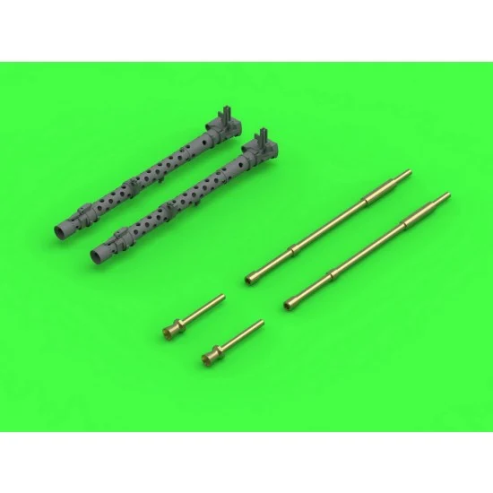 Master Models GM-35-049 1/35 MG-34 (7.92mm) MG Barrels w/Drilled Cooling Jacket for Infantry/Early Tanks