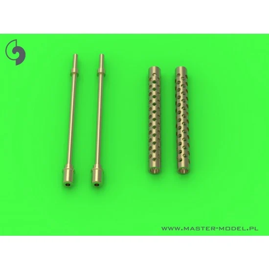 Master Models GM-72-001 1/72 Browning M1919 .30 cal Machine Gun Barrels (2pcs)