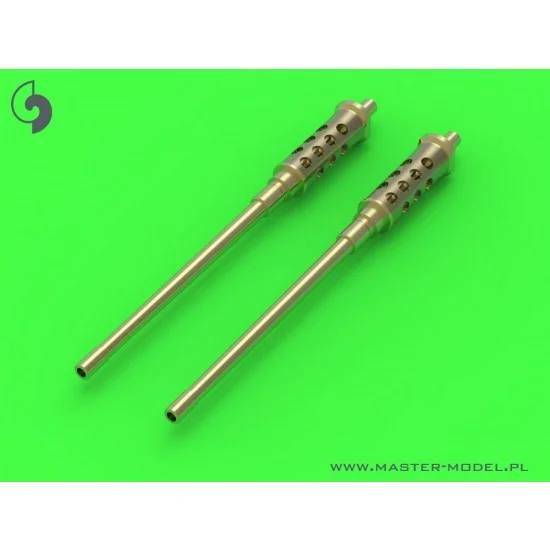 Master Models GM-72-002 1/72 Browning M2 (Heavy Barrel) .50 caliber (12.7mm) Gun Barrels (2pcs)