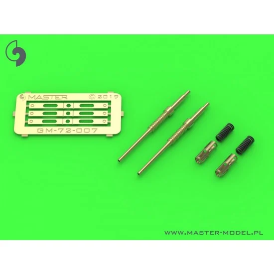 Master Models GM-72-007 1/72 20mm Oerlikon Gun Barrels (2pcs) for Crusader AA Tanks