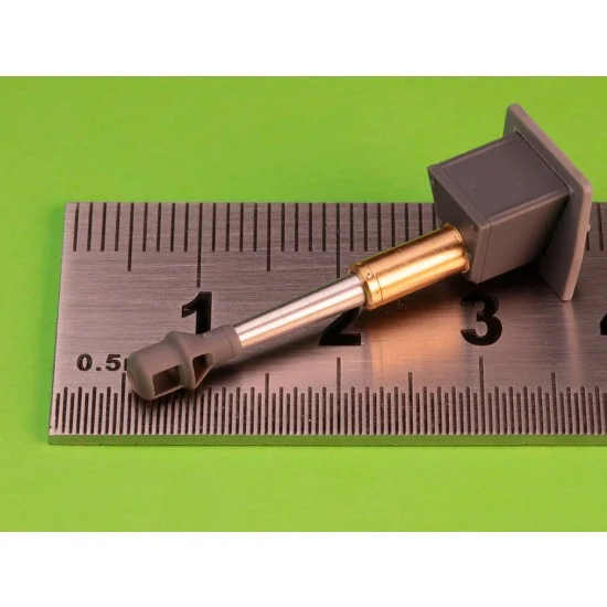 Master Models GM-72-040 1/72 Sturmhaubitze 42 - 10.5 cm StuH 42 L/28 Gun Barrel with Muzzle Brake and Mantlet