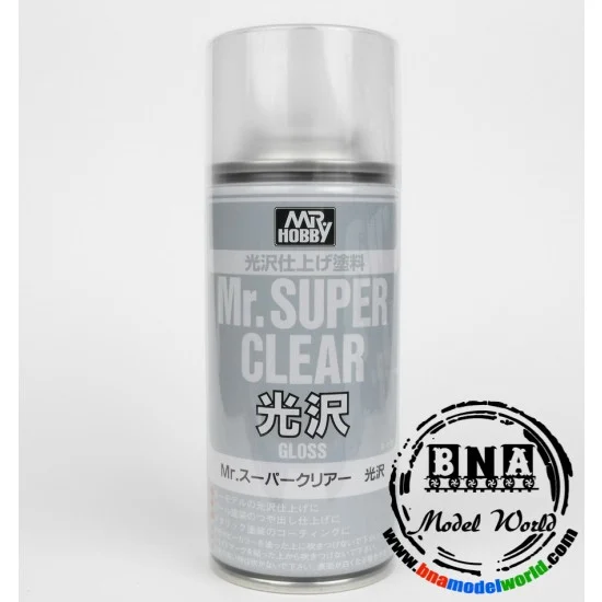 GSI Creos B513 Mr Super Clear Spray (Gloss) 170ml - Hobby & Model Paints