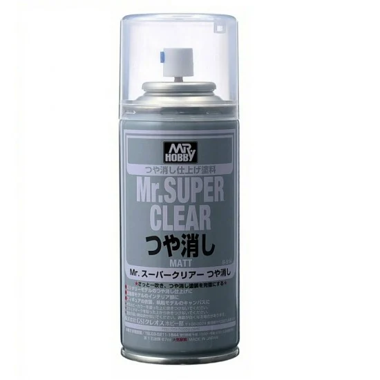 GSI Creos B514 Mr Super Clear Spray (Matt) 170ml - Hobby & Model Paints