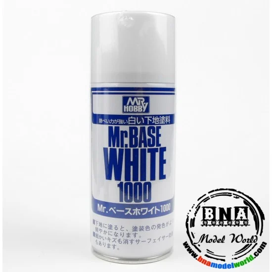 GSI Creos B518 Mr Base White #1000 (180ml) - Hobby & Model Paints