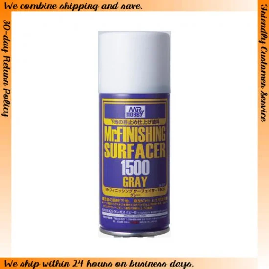 GSI Creos B527 Mr Finishing Surfacer Spray - Grey #1500 (170ml)