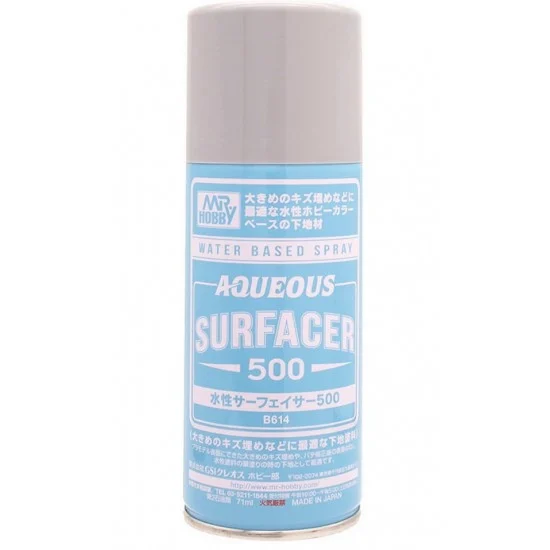 GSI Creos B614 Water Based Spray - Aqueous White Surfacer 500 (71ml can)