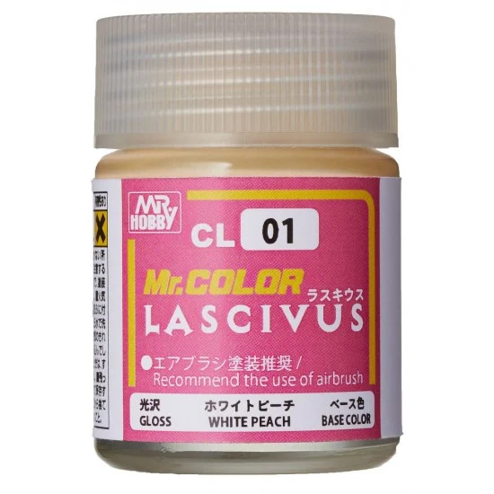 GSI Creos CL01 Mr Color Lascivus Paint - Figure Skin Base Colour #White Peach (18ml)