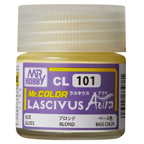 GSI Creos CL101 Mr Color Lascivus Paint for Anime Figures - Blonde Hair Base Colour (10ml)