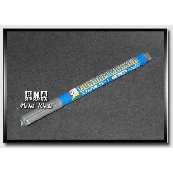 GSI Creos GM02 Gundam Paint Marker - Enamel Ultra Fine Dark Grey #02
