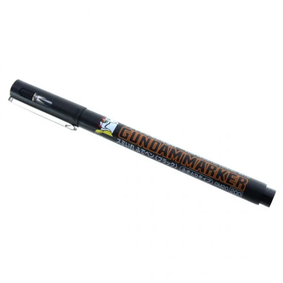 GSI Creos GM20 Gundam Paint Marker (Brush Type) - Water-Based Black