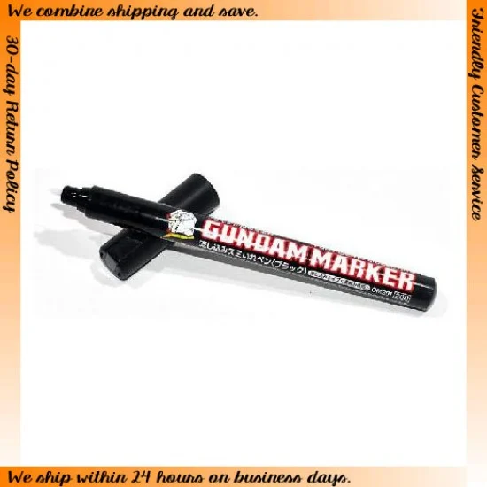 GSI Creos GM301P Gundam Paint Marker - Black (Pour Type)