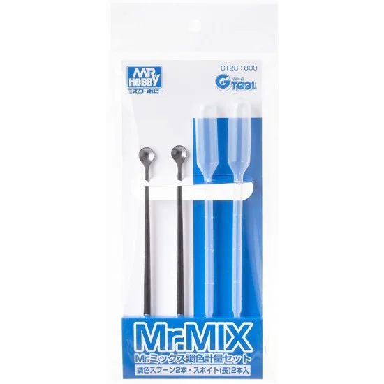 GSI Creos GT28 Mr Mix II - Dropper (2pcs) & Stirring Stick (2pcs)