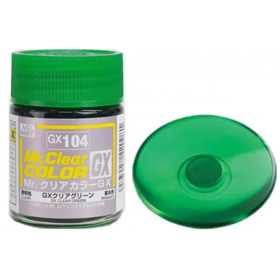 GSI Creos GX104 Mr Clear Colour - Deep Clear Green (18ml)