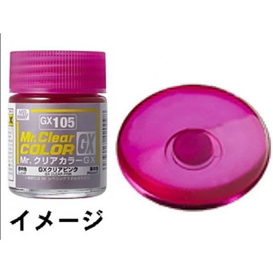 GSI Creos GX105 Mr Clear Colour - Deep Clear Pink (18ml)