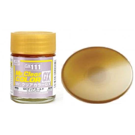 GSI Creos GX111 Mr Clear Colour - Deep Clear Gold (18ml)