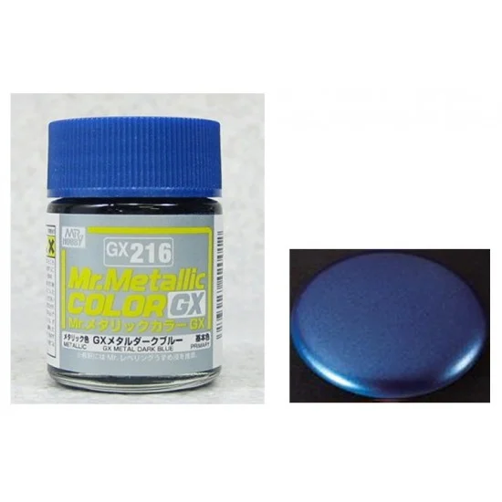 GSI Creos GX216 Mr Clear Colour - Metal Dark Blue (18ml)