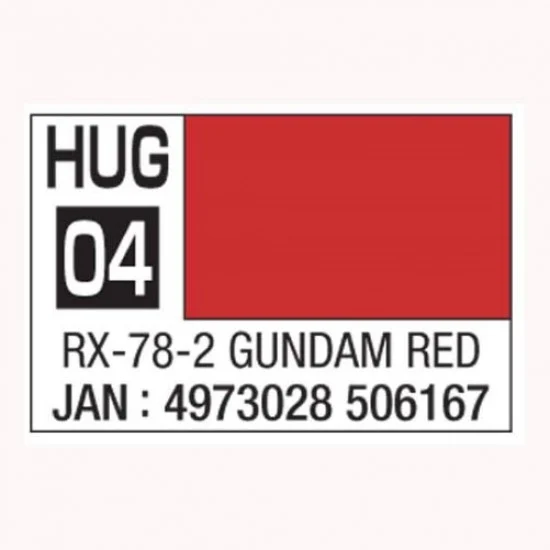 GSI Creos HUG04 Gundam Water-based Color #RX-78-2 Red (10ml)