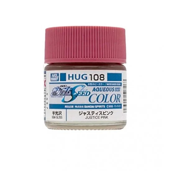 GSI Creos HUG108 Aqueous Colour - Gundam SEED #Justice Pink (10ml)