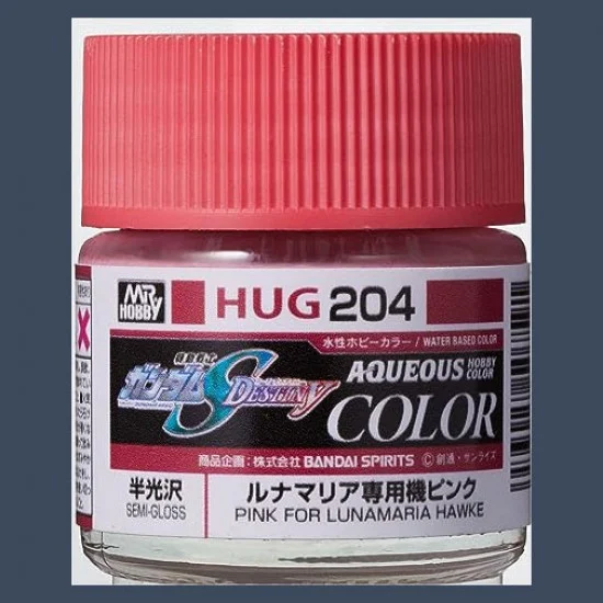 GSI Creos HUG204 Aqueous Gundam SEED DESTINY Colour - Pink Lunamarie (10ml)
