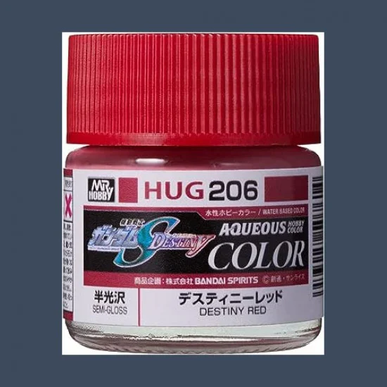 GSI Creos HUG206 Aqueous Gundam SEED DESTINY Colour - Destiny Red (10ml)