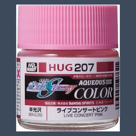 GSI Creos HUG207 Aqueous Gundam SEED DESTINY Colour - Live Conc Pink (10ml)