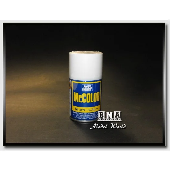 GSI Creos J001 Mr Color Spray Paint - Gloss White (100ml)