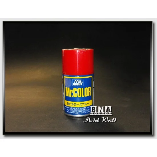 GSI Creos J003 Mr Color Spray Paint - Gloss Red (100ml)