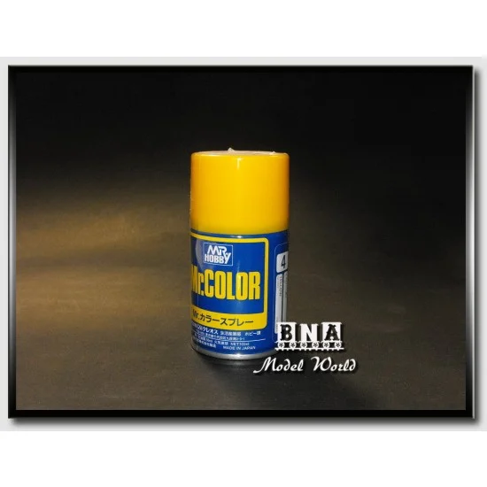 GSI Creos J004 Mr Color Spray Paint - Gloss Yellow (100ml)