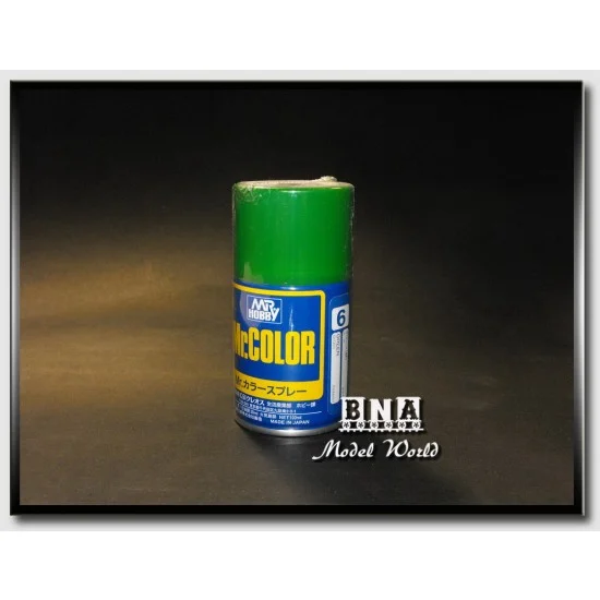 GSI Creos J006 Mr Color Spray Paint - Gloss Green (100ml)