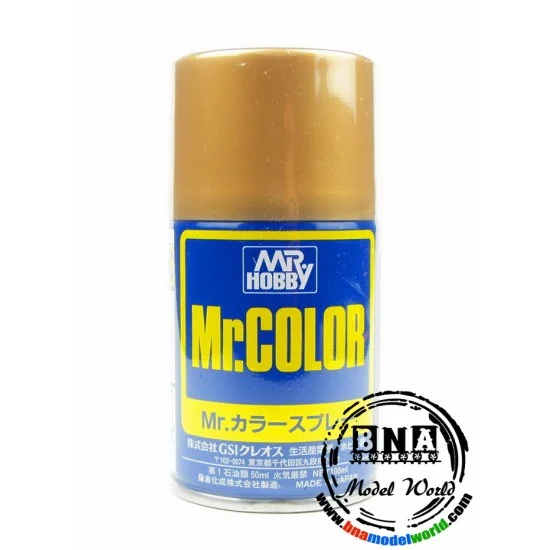 GSI Creos J009 Mr Color Spray Paint - Metallic Gold (100ml)